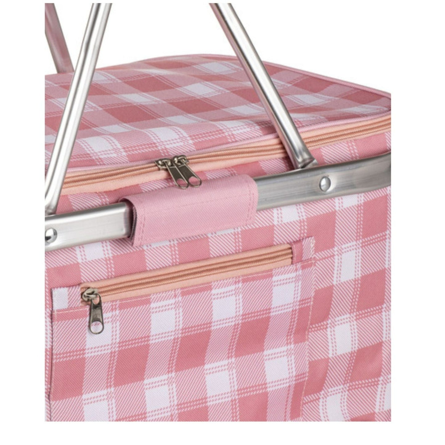 Delilah Pink Picnic Basket