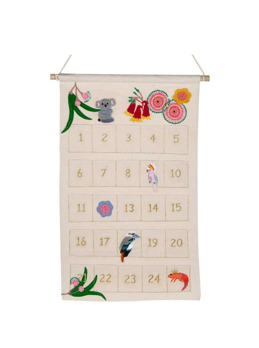 Native Australiana Applique Advent Calender
