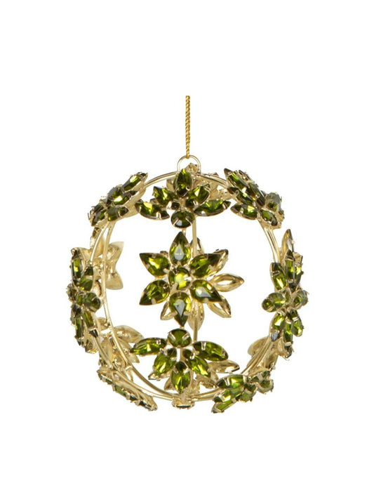 Daisola Gemstone Bauble Chartreuse Green