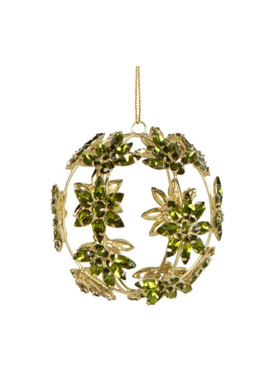Daisola Gemstone Bauble Chartreuse Green