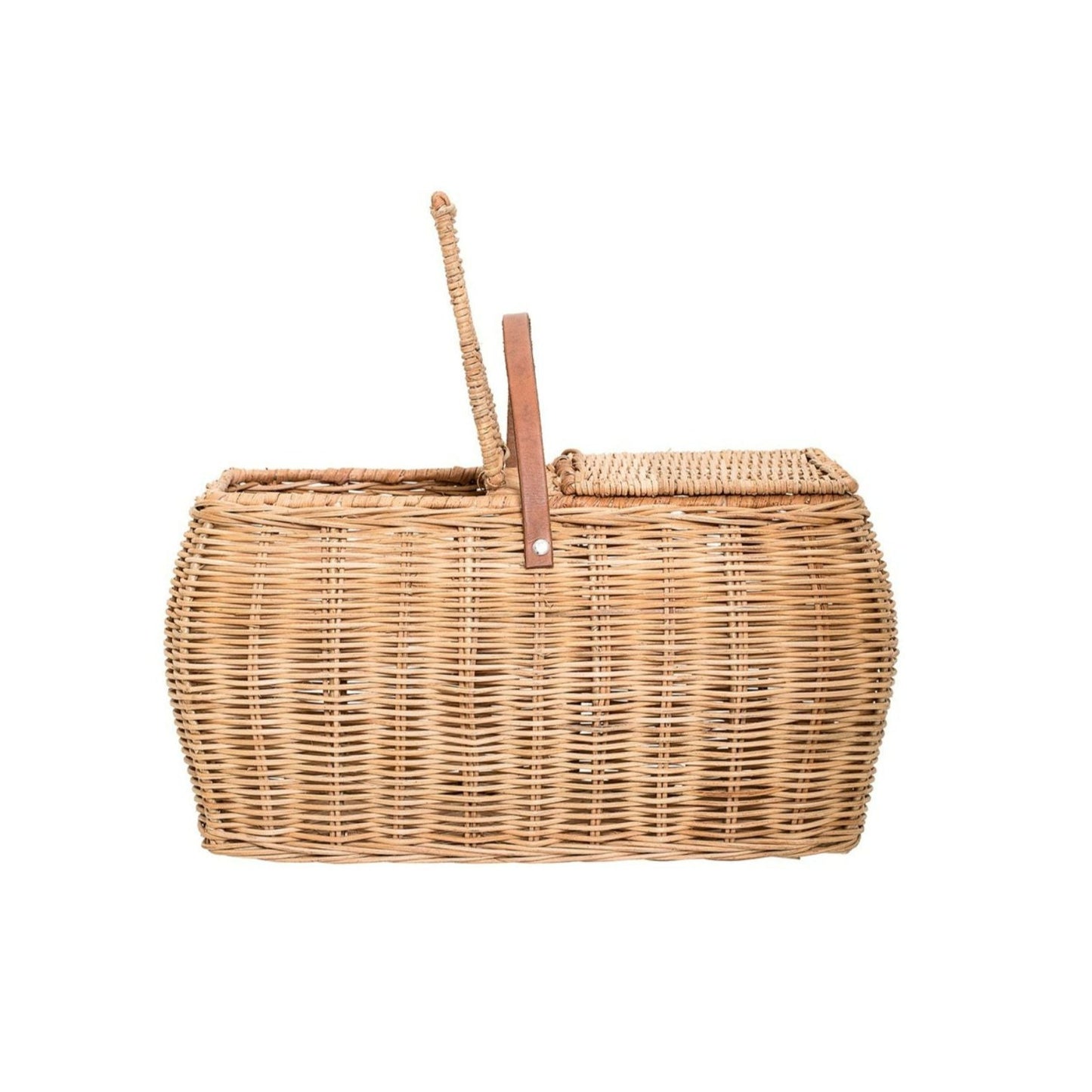 Bloomingville  Picnic Basket  Rattan