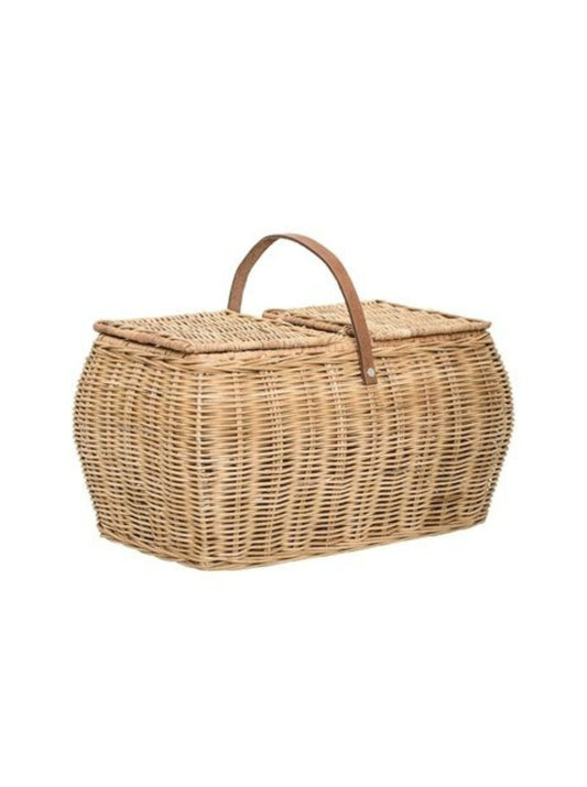 Bloomingville Picnic Basket Rattan