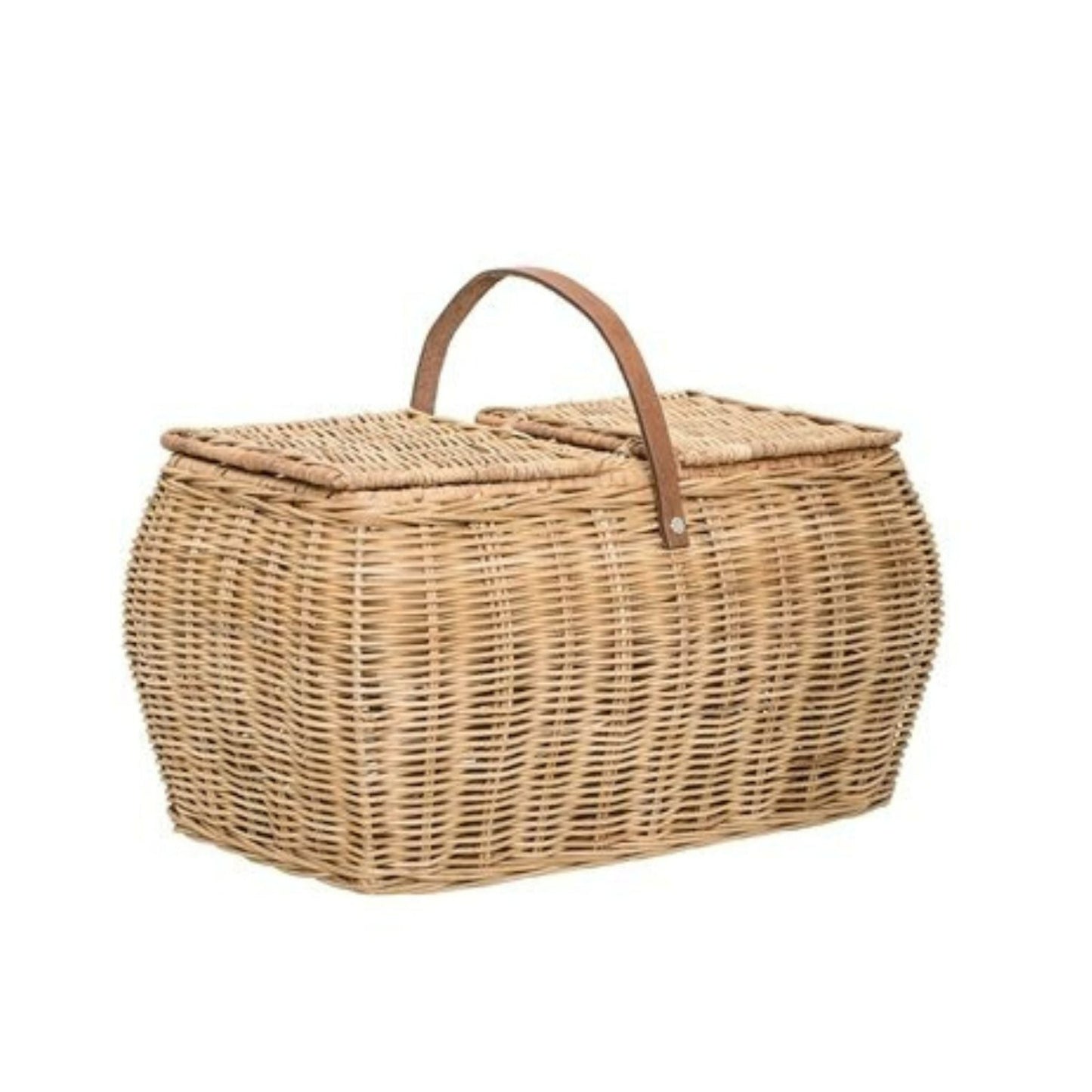 Bloomingville  Picnic Basket  Rattan