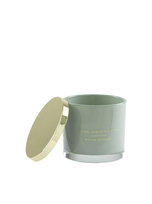 English Jasmine & Allspice Soy Candle