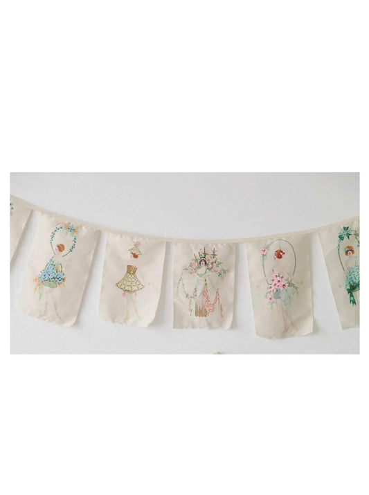 Flower girls garland