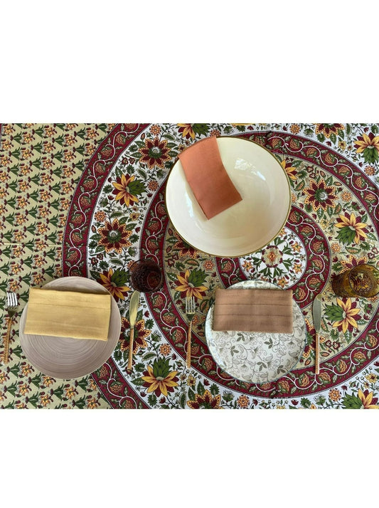 Screen printed Tablecloth 2.