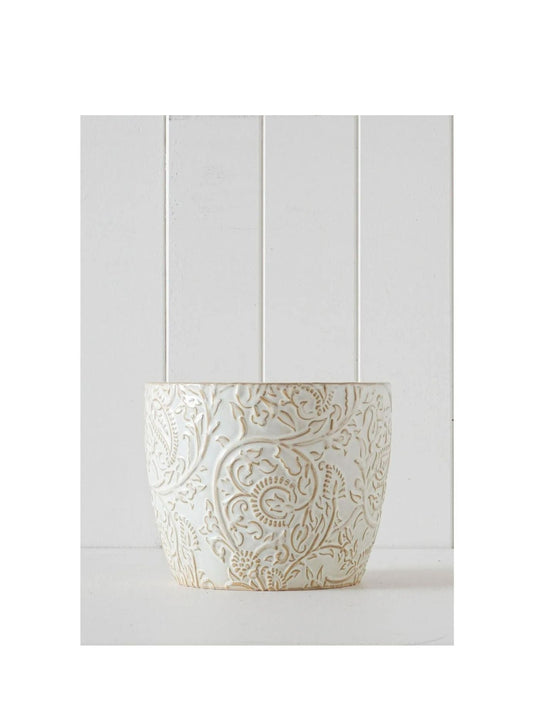 Pot - Cornice - Cream