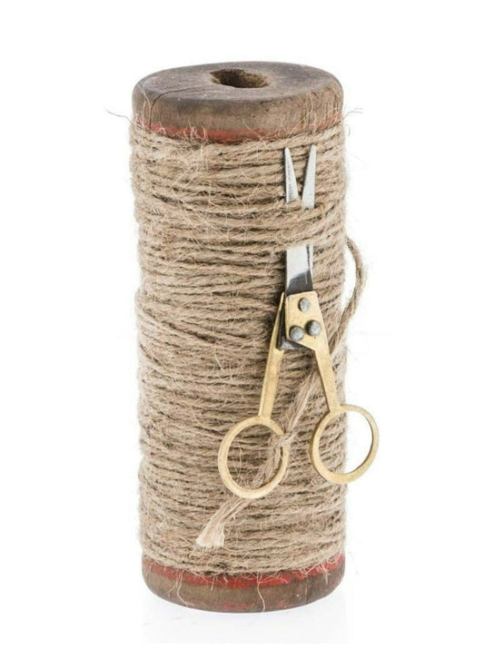 Spool with Twine & Scissors