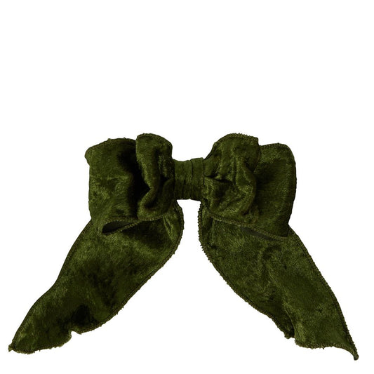 Velvet Bow With Clip